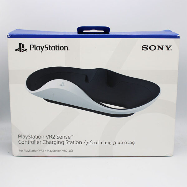 Official Playstation VR2 Sense Controller Charging Station Complete In Box