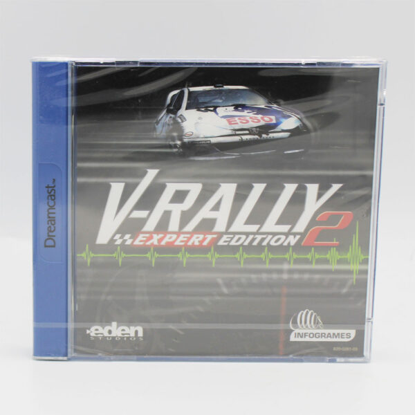 V-Rally 2 Expert Edition PAL Game New Sealed For Sega Dreamcast