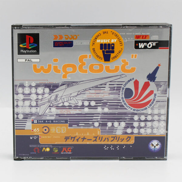 Wipeout PAL Game Complete In Box For Sony Playstation