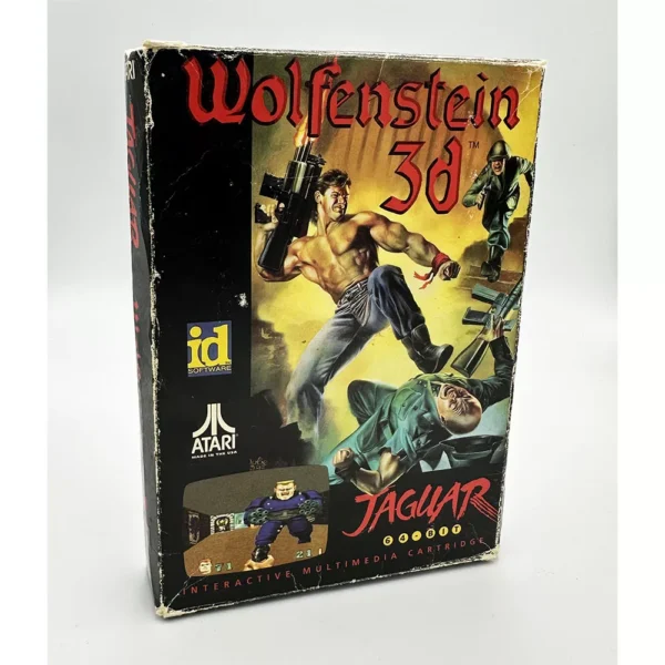 Wolfenstein 3D Boxed PAL For Atari Jaguar