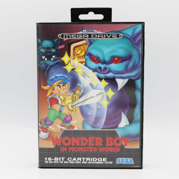 Wonder Boy In Monster World PAL Game Complete In Box For Sega Mega Drive