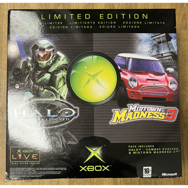 Microsoft Xbox Limited Edition NEW Complete In Box PAL Console