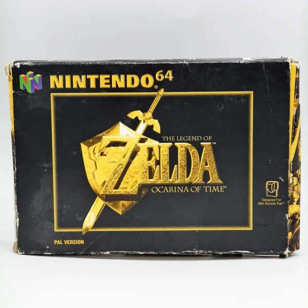 The Legend of Zelda Ocarina Of Time PAL Complete In Box For Nintendo N64 - Average