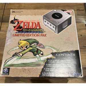 Nintendo Gamecube Zelda The Wind Waker Limited Edition Complete In Box PAL Console