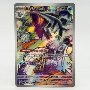 Baxcalibur 210/193 Paldea Evolved Illustration Rare Full Art Holo Near Mint