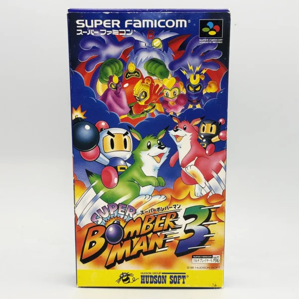 Super Bomberman 3 JPN Game Complete In Box Only For Nintendo Super Famicom