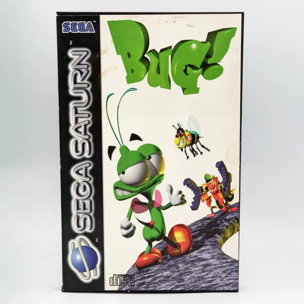 BUG! PAL Game Complete In Box For Sega Saturn