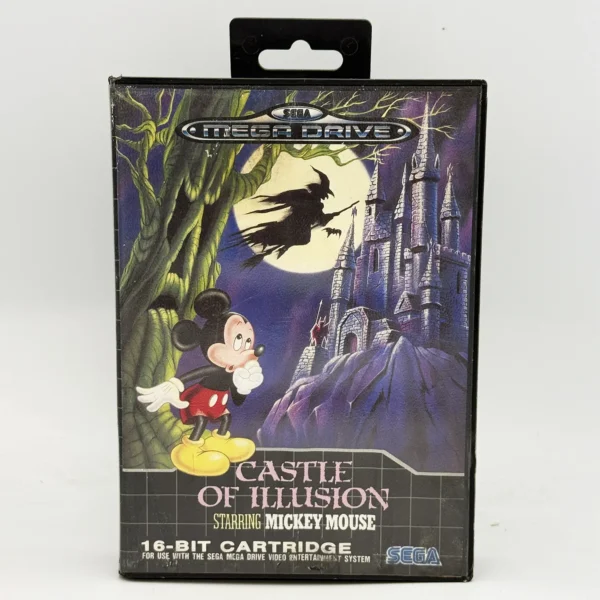 Castle Of Illusion Starring Mickey Mouse PAL Game Boxed For Sega Mega Drive