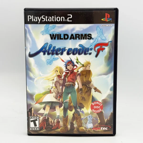 Wild Arms After code: F USA Game Complete In Box For Sony PS2 Playstation 2