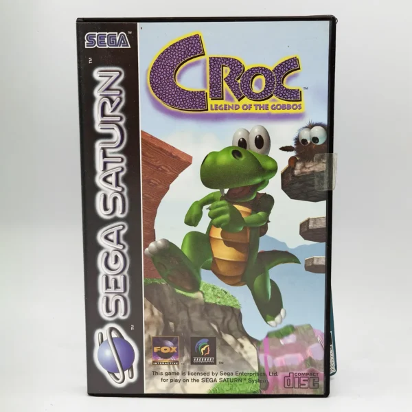 Croc Legend of the Gobbos PAL Game Complete In Box For Sega Saturn