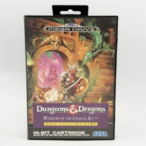 Dungeons & Dragons PAL Game Complete In Box For Sega Mega Drive