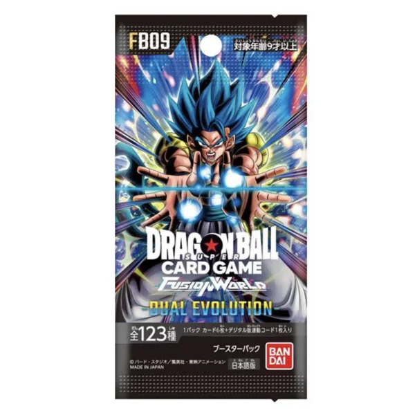Dragon Ball Super Card Game Fusion World Dual Evolution FB09 JPN Booster Pack