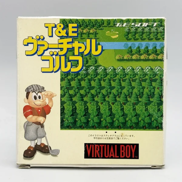 T&E Virtual Golf JPN Game Complete In Box For Nintendo Virtual Boy