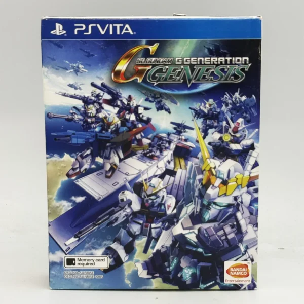 SD Gundam G Generation Genesis ASIA Game Boxed For Sony PS Vita