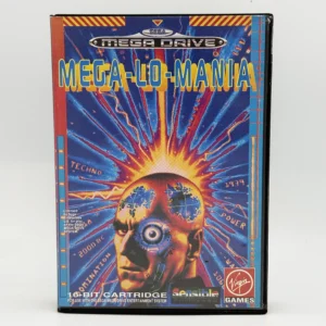 Mega-Lo-Mania PAL Game Complete In Box For Sega Mega Drive