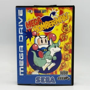 Mega Bomberman PAL Game Complete In Box For Sega Mega Drive
