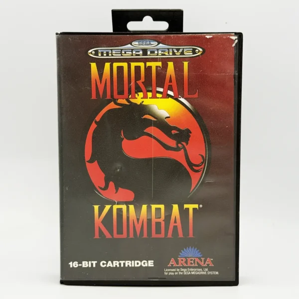 Mortal Kombat PAL Game Complete In Box For Sega Mega Drive