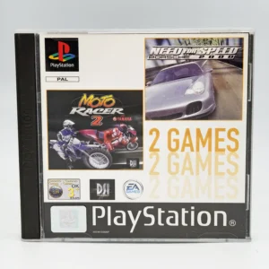 Need For Speed Porsche 2000 / Moto Racer 2 2 Games Series PAL Game Complete In Box For Sony Playstation