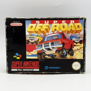 Super Off Road PAL Game Complete In Box For Nintendo Super Nintendo SNES