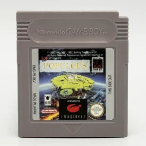 Populous Cart Only PAL Game For Nintendo Game Boy