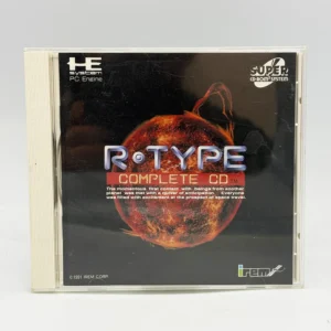R-Type Complete CD JPN Game Complete In Box For NEC PC Engine CD