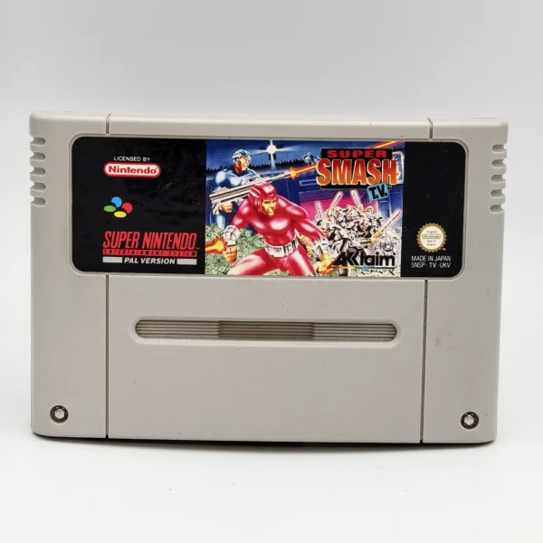Super Smash TV Game PAL Cart Only For Super Nintendo SNES
