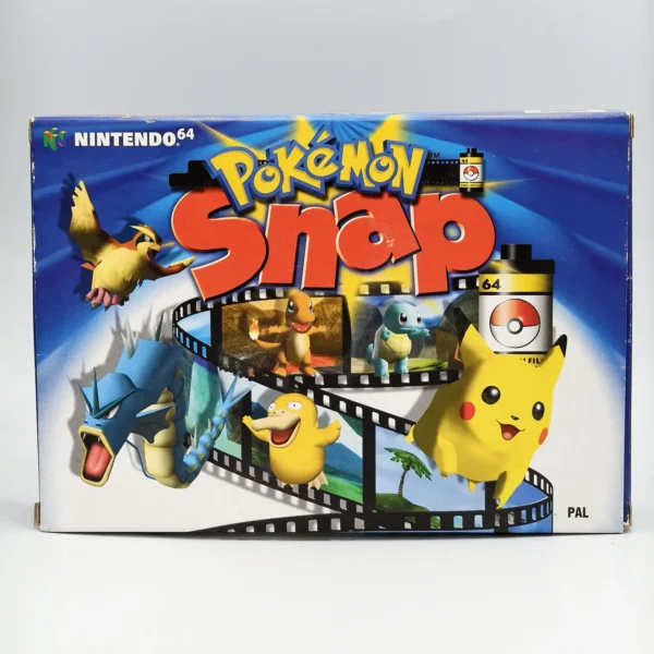 Pokemon Snap PAL Game Complete In Box For Nintendo N64