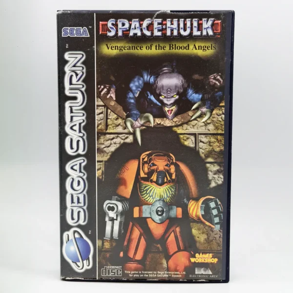 Space Hulk PAL Game Complete In Box For Sega Saturn