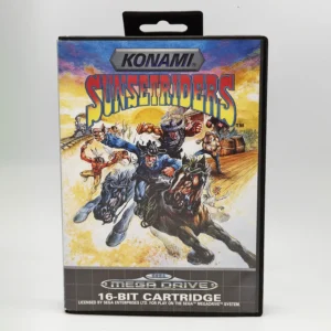 Sunset Riders PAL Game Complete In Box For Sega Mega Drive