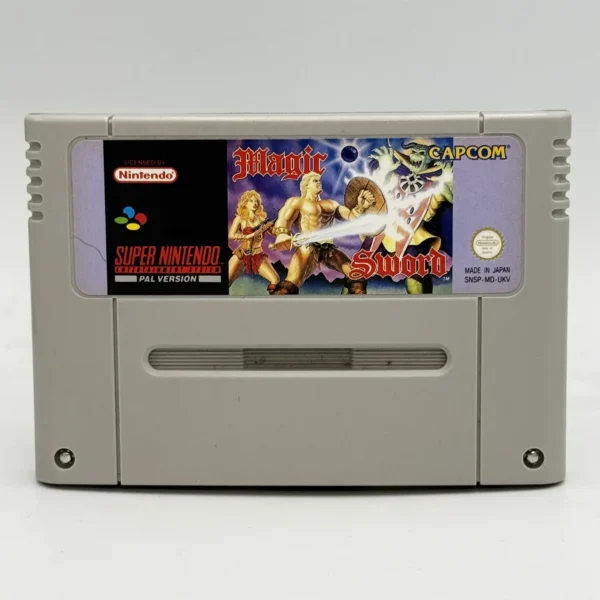 Magic Sword Game PAL Cart Only For Super Nintendo SNES