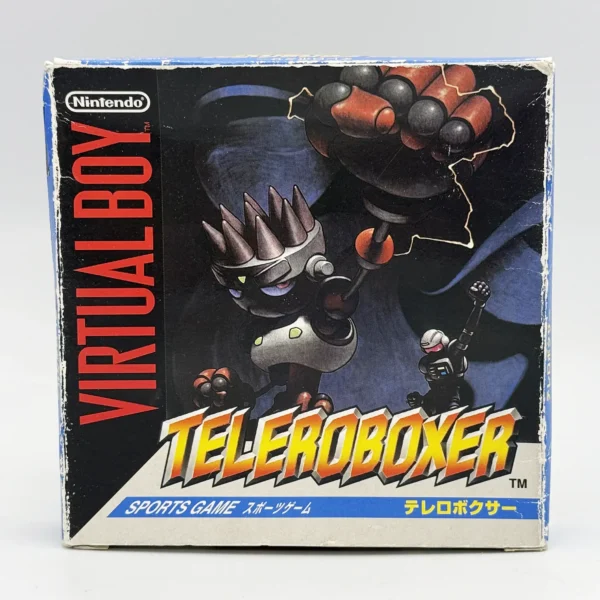 Teleroboxer JPN Game Complete In Box For Nintendo Virtual Boy