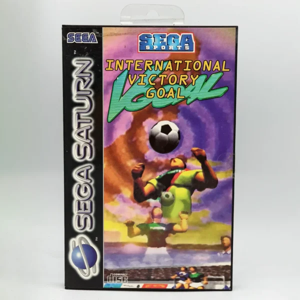 International Victory Goal PAL Game Complete In Box For Sega Saturn