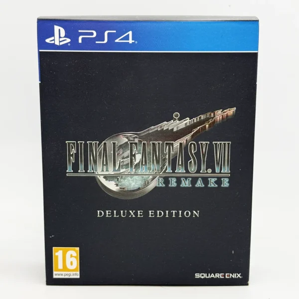 Final Fantasy VII Remake Deluxe Edition PAL Game New For Sony PS4 Playstation 4