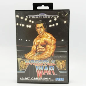 Wrestle War PAL Game Complete In Box For Sega Mega Drive