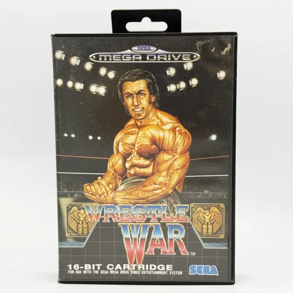 Wrestle War PAL Game Complete In Box For Sega Mega Drive