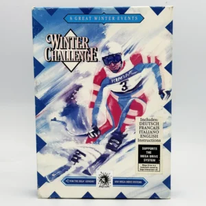 Winter Challenge PAL Game Complete In Box For Sega Mega Drive / Genesis – Cardboard