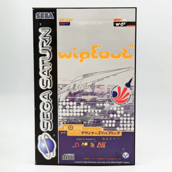 Wipeout PAL Game Complete In Box For Sega Saturn