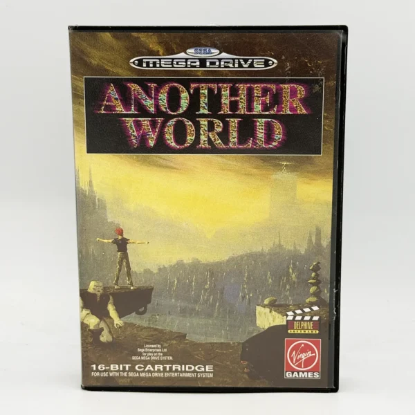 Another World PAL Game Complete In Box For Sega Mega Drive