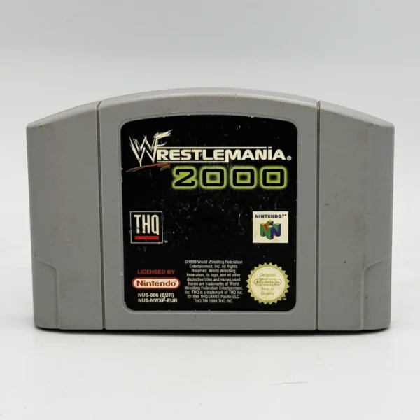 WWF Wrestlemania 2000 PAL Game Cart Only For Nintendo N64