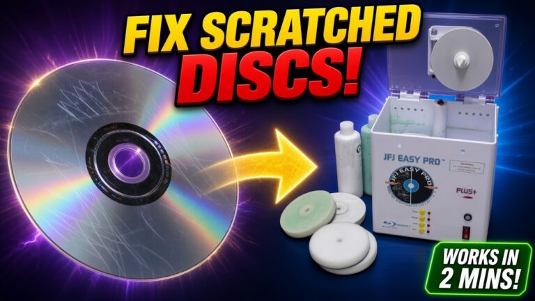 Disc Cleaning And Resurfacing Bringing Scratched Games, DVDs And CDs Back To Life
