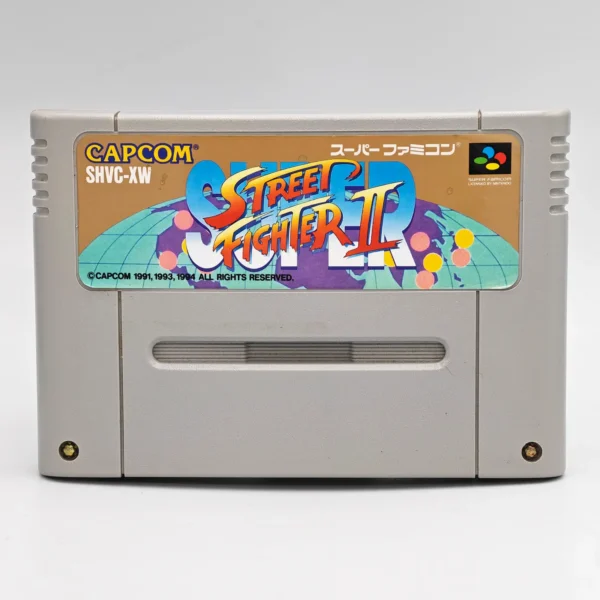 Super Street Fighter II JPN Game Cart Only For Nintendo Super Famicom
