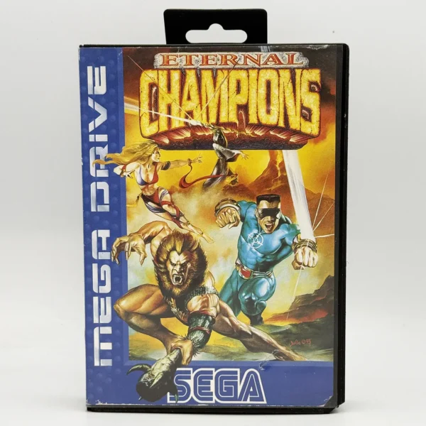 Eternal Champions PAL Game Complete In Box For Sega Mega Drive