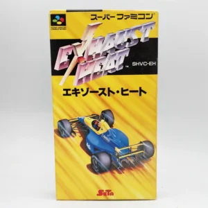 Exhaust Heat JPN Game Complete In Box For Nintendo Super Famicom