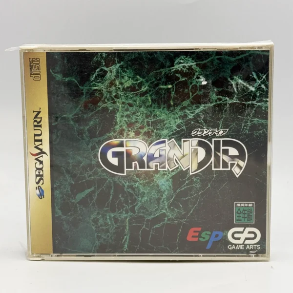 Grandia JPN Game Complete In Box For Sega Saturn