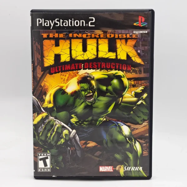 The Incredible Hulk Ultimate Destruction USA Game Complete In Box For Sony PS2 Playstation 2