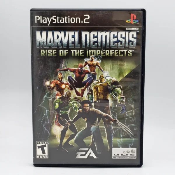 Marvel Nemesis Rise of the Imperfects USA Game Complete In Box For Sony PS2 Playstation 2