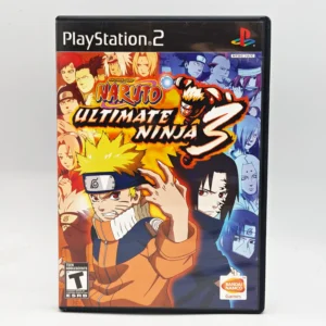 Naruto Ultimate Ninja 3 USA Game Complete In Box For Sony PS2 Playstation 2