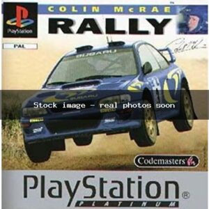 COLIN MCRAE RALLY Platinum PAL Game Complete In Box For Sony Playstation