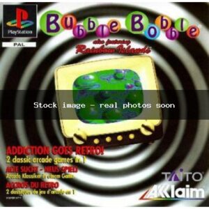 Bubble Bobble Featuring Rainbow Islands PAL Game Complete In Box For Sony Playstation