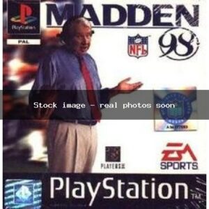 MAdden NFL 98 PAL Game Complete In Box For Sony Playstation